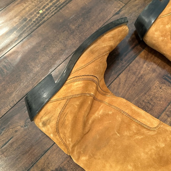 Ganni Suede Western boot - Picture 9 of 9